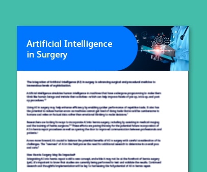 AI in Surgery